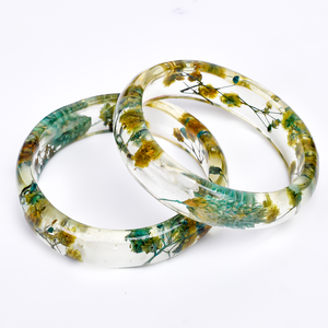 กำไลแฟชั่นทำมือทำจากเรซินคุณภาพระดับพรีเมี่ยมประดับเพชรหลากสีอันเป็นเอกลักษณ์สำหรับทุกโอกาสรวมทั้ง - Product Image 3