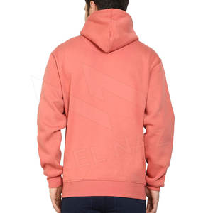 Personnalisé 2023 hommes solide polaire sweat à capuche pull décontracté à capuche en polyester/coton rue Hip Hop porter pour l'hiver - Product Image 4