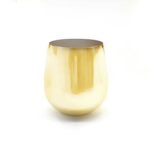 European Design Golden Finished Cylinder Candle Jar Metal Candle Jar Eco-Friendly <b>Light</b> Weight TQC Brand for Home Wedding Decor - Product Image 1