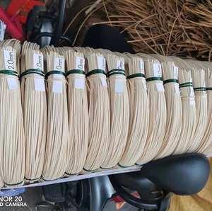 Rollo de Mimbre de Ratán Natural Blanco Ecológico a Precio Mayorista, Núcleo de Bambú Crudo de 50 kg para Agricultura - Product Image 5