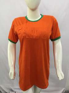 Camiseta de algodón personalizada de FAMU Rattlers, Jersey lavado bordado para hombres y mujeres, ropa de calle de talla grande, logotipo ecológico, espíritu universitario de verano - Product Image 2