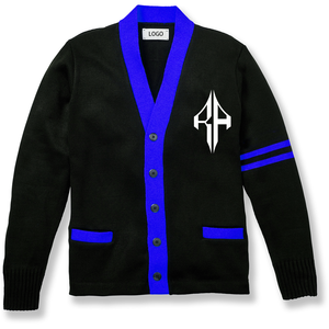 Nuevo cárdigan de invierno de alta calidad con logotipo personalizado, nuevo diseño para hombre, suéter de lana/material acrílico al por mayor de ATLANTIC - Product Image 6