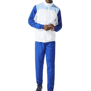 New Arrival Winter Sportswear Custom High-Grade Breathable Printed/Solid <b>Nylon</b> Streetwear Tracksuit Set Jacket Hooded <b>Jogger</b> - Product Image 3