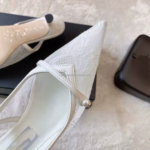 JC 2026 SS MIRA Zapatos de Tacón de Encaje Sexy, Zapatos de Moda para Mujer con Tacón Bajo, Gran Venta - Product Image 1