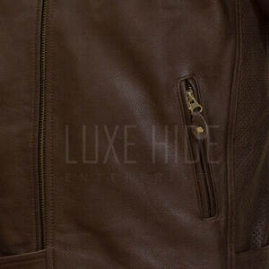 แจ็กเก็ตหนังมอเตอร์ไซด์สำหรับขี่มอเตอร์ไซค์กันน้ำแจ็คเก็ตหนังสำหรับเสื้อผ้ามอเตอร์ไซด์ - Product Image 6