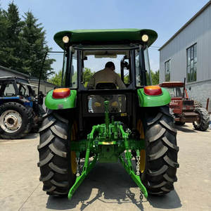 รถแทรกเตอร์ Deere 5075E 75 แรงม้า ขับเคลื่อน 4 ล้อ พร้อมกระบะตักด้านหน้า เครื่องจักรกลการเกษตร ผลิตในสหรัฐอเมริกา 40001-50000 ชั่วโมง 455 กิโลกรัม - Product Image 4