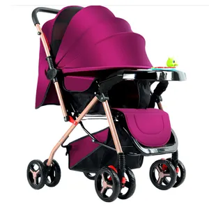 Factory Best Quality Luxury Triple Safety Twins Baby Stroller 3 In 1 Cheap Price