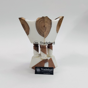 Quemador de Incienso de Resina de Madera Hecho a Mano de Primera Calidad, Difusor de Fragancia Natural para un Ambiente Relajante en el Hogar, para Todas las Temporadas, Tradebyd - Product Image 4