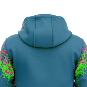 เสื้อสเวตเตอร์แบบสวมหัวของผู้ชายเสื้อมีฮู้ดปัก3D ขนแกะหนาแบบพรีเมียมออกแบบโลโก้ได้ตามต้องการ - Product Image 5