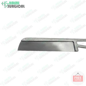 Sierra para Huesos Manual de 185 mm con Mango, Hoja de Sierra de 0.3 mm, Instrumento Quirúrgico Ortopédico de Alta Calidad con Certificación CE - Product Image 5