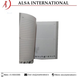 Impresión de cuadernos de exportador indio con cubiertas personalizadas o diseños de página para marca o regalo y uso diario disponible para la venta - Product Image 2