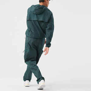 Ensemble de survêtement polaire sur mesure pour homme grande taille, 100 % coton écologique, respirant, séchage rapide, pour l'entraînement hivernal - Product Image 4