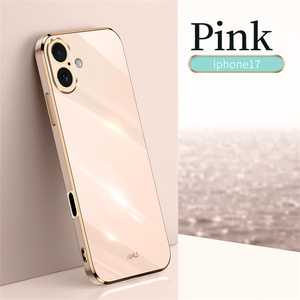 Xinli เคสโทรศัพท์บางสีกันกระแทก TPU สี่เหลี่ยม6D สำหรับ iPhone 17/17 pro/ 17 air/ 17 PRO MAX - Product Image 3