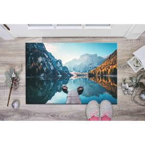 Tapis imprimé paysage - Tapis antidérapant pour porte d'entrée et vue, avec poils doux - Product Image 5