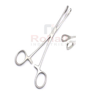 Pinzas de bloqueo de acero inoxidable, pinza de precisión para la piel y el cuerpo, curvada, 5-1/2 pulgadas, por rohaive industries - Product Image 1