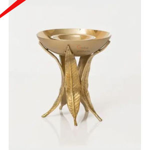 Quemador de incienso Bakhoor de latón de Color dorado de nuevo diseño más vendido para accesorios de decoración del hogar - Product Image 3