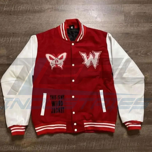 Custom Varsity Jackets Baseball Letterman Jackets Wool/leather Made in Pakistan - Product Image 1