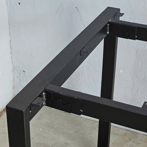 Patas de Mesa Rectangulares de Hierro HCRT004 140x70cm, Diseño Industrial Resistente, Requiere Ensamblaje, para Mesas de Comedor y Mobiliario Hospitalario - Product Image 5