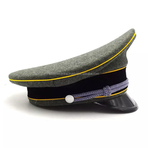 หมวกกะลาสีแบบกำหนดเอง ปักลายทองที่ปีกหมวก หมวกกะลาสีแบบกำหนดเองจากปากีสถาน - Product Image 4