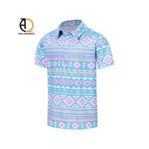 Camisetas Polo de Golf con Diseño OEM Personalizado, Patrón Popular y de Alta Venta, Camisetas Polo de Rendimiento para Hombre para Verano - Product Image 6