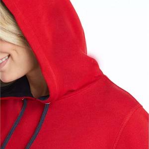 Pull à capuche à épaules tombantes de créateur vierge personnalisé pour hommes femmes vêtements de rue sweat à capuche unisexe surdimensionné uni sans ficelle - Product Image 5