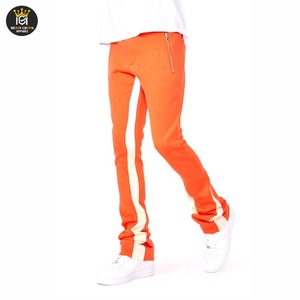 กางเกงวอร์มขาบานเอวกลางน้ำหนักเบาสำหรับผู้ชาย พร้อมบรรจุภัณฑ์แบบกำหนดเอง ดีไซน์ OEM - Product Image 2