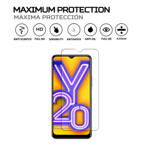 Protector de pantalla ANTISHOCK para Vivo Y20 2020, película protectora premium para la pantalla del teléfono - Product Image 1