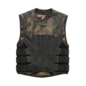 Custom <b>Men's</b> <b>Winter</b> Cowhide Motorcycle <b>Vest</b> High Quality Outdoor Leather Top Logo Breathable Waterproof Sports <b>Vest</b> for Bikers - Product Image 3