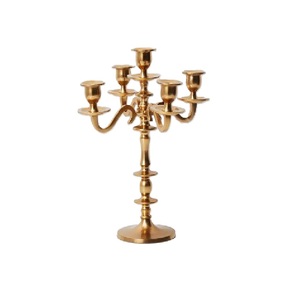 Latest Design Metal/Crystal <b>Candelabra</b> for Wedding Party & Event Decoration Nickle Plated Aluminium <b>Candelabra</b> - Product Image 5