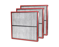 Filter Hepa Tahan Suhu Tinggi H13 Grosir dengan Rangka Baja Tahan Karat untuk Sistem HVAC