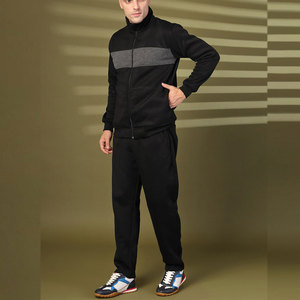 Heavyweight Streetwear Sweat Suit Set Patch <b>Work</b> Oversize Jogging Suits Tech <b>Fleece</b> Tracksuits For Men - Product Image 1