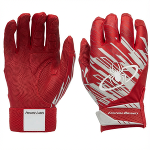 Guantes de Bateo de Béisbol con Diseño Personalizado y Elegante, Guantes de Bateo de Softbol de Primera Calidad al por Mayor, Palma de Cuero Sintético con Agarre Hexagonal - Product Image 5