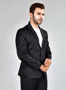 Suministro Directo de Fábrica de Blazers Negros de Moda para Hombre, Modernos y a Medida para Bodas, Disponibles a Precio de Fábrica - Product Image 4