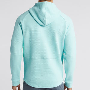 Sudaderas con capucha Waffle para hombre Sudadera de algodón de bambú con capucha Sudaderas con capucha personalizadas para hombre Sudaderas con capucha de gran tamaño para hombres - Product Image 3