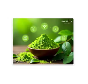 Poudre de feuilles de Moringa biologique Extrait de plante naturelle de qualité alimentaire cultivée à l'état sauvage Vente en gros Inde Fournisseur de suppléments santé - Product Image 3