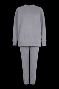 Ensembles tendance pour femmes, survêtements personnalisés avec logo, jogging décontracté, survêtements d'hiver à col rond, respirants, pour femmes - Product Image 4