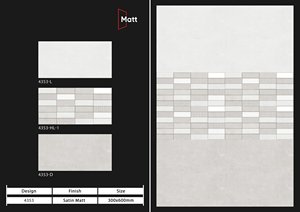 Meilleure vente Carreaux muraux en céramique numérique au design moderne Revêtement de sol en porcelaine de haute qualité Carreau de marbre fabriqué en Inde - Product Image 4