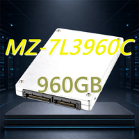 Unidad de Estado Sólido PM897 MZ-7L3960C, Disco Duro SSD de 960 GB, SATA 6 GB/s, 2.5 Pulgadas, Disco de Estado Sólido Empresarial para Servidor, Centro de Datos, Portátil, 96KT6 096KT6
