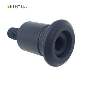 Khóa chốt điện tử dạng <span class=keywords><strong>cam</strong></span>, hợp kim kẽm MS707, mạ đen, xoay 1/4 vòng, dùng cho tủ, khóa cửa tủ giữa - Product Image 2