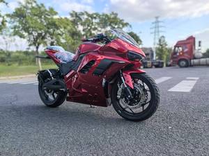 Motocicleta Eléctrica de Alto Rendimiento, Motor Central de 3000W, Velocidad Máxima de 110 km/h, Moto Deportiva con Voltaje de 72v - Product Image 5