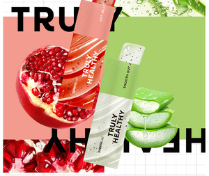 Complément alimentaire en gelée d'aloe vera TRULY HEALTHY (14 bâtonnets) - Favorise la digestion - Product Image 1