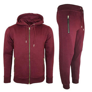 Men's Customized Zipper <b>Pockets</b> Custom Your Logo Gym Training Men Tracksuits Wholesale <b>Zip</b> Up <b>Hoodies</b> & Sweatpants Jogging Wear - Product Image 5
