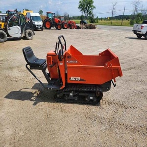 Minidumper de orugas Kubota con motor diésel potente, ideal para la construcción y el transporte agrícola. - Product Image 6