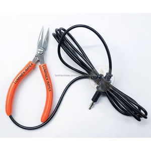 6 Inch Smooth Rounded Jaw <b>Needle</b> Nose Pliers High Quality Light Weight Stainless Steel Fine Tip Jewelry Repair DIY Pliers - Product Image 5