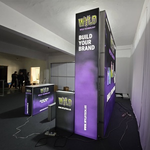 Benutzer definierte Event-Stände 10x10 Messestand Ideen 3x3 Expo-Stand <span class=keywords><strong>LED</strong></span> SEG Fair <span class=keywords><strong>Stall</strong></span> - Product Image 3