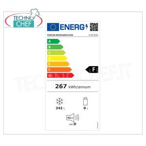 Congelador Horizontal Mini Forcar G-BD305S de 242L, Eléctrico/a Batería/a Gas, Puerta Única, Temperatura Estática de -18°C, para Hogar u Hotel - Product Image 1