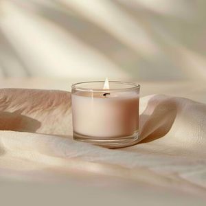 Support de bougie votive en verre à l'éclat doux, qui diffuse une chaleur subtile et apaise les ambiances, créant une ambiance apaisante et calme pendant le soir. - Product Image 3