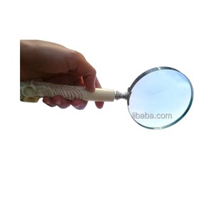 Lupa de latón Vintage de lujo, lente de mano elegante, perfecta para leer coleccionables, decoración de escritorio y uso diario - Product Image 1