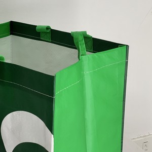 Sac de courses en PP tissé laminé, résistant, pour supermarché, idéal pour les légumes, les fruits et les produits d'épicerie - Product Image 5