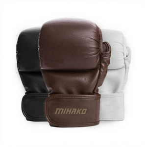 Guantes de Boxeo MMA de Entrenamiento de Primera Calidad, Guantes de Boxeo de Color Sólido, Guantes de Boxeo para Saco de Boxeo - Product Image 6